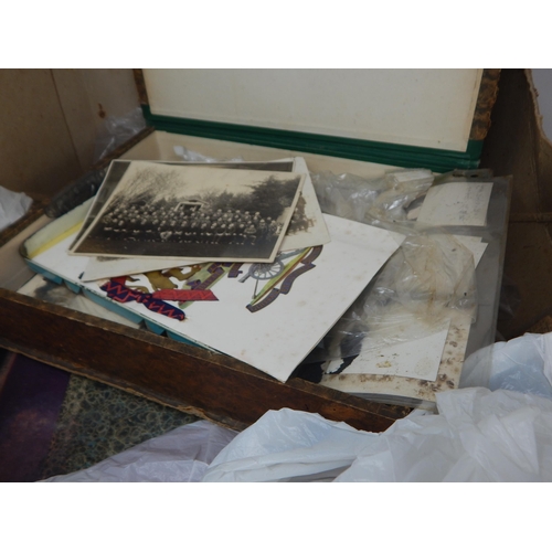 340 - A Quantity of Military Photos, ephemera etc