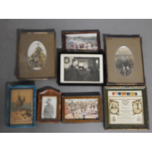 399 - Quantity of Military Pictures & Memorial