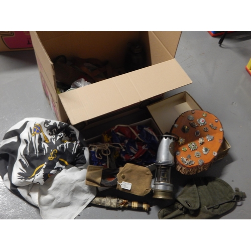 403 - Box of Military Ephemera etc