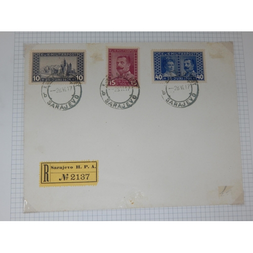 49B - A decent collection of Austria, Germany, Belgium stamps etc including a small selection of early Pos... 