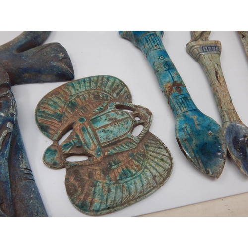 1I - Large selection of Egyptian artefacts