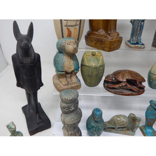 1J - Large selection of Egyptian artefacts