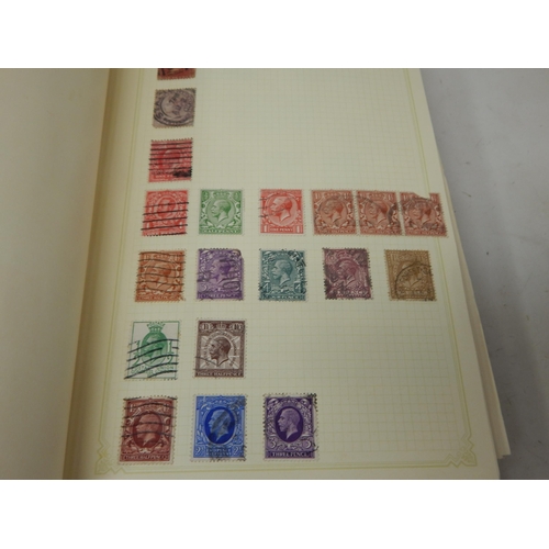 1B - Collection of stamps housed in two early albums