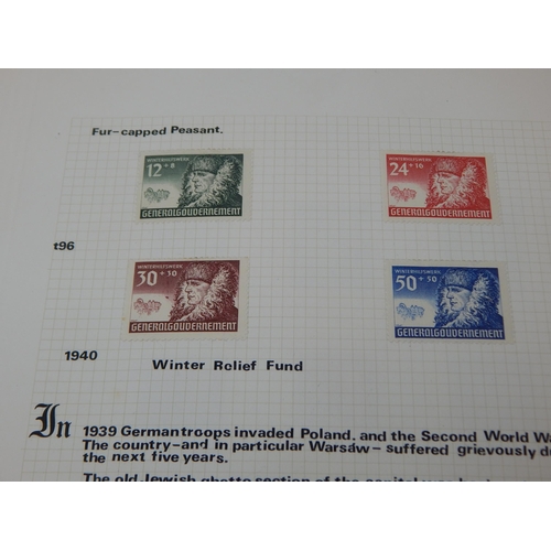 1E - Of Third Reich interest collection of German Occupation of Poland Stamp Collection 1939-1945