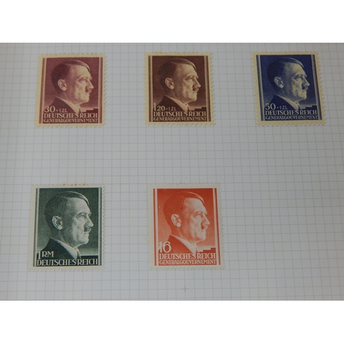 1E - Of Third Reich interest collection of German Occupation of Poland Stamp Collection 1939-1945