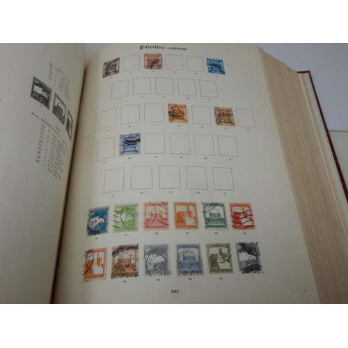 1O - The Imperial Postage Stamp Album vintage Stanley Gibbons album with a good selection of British Comm... 