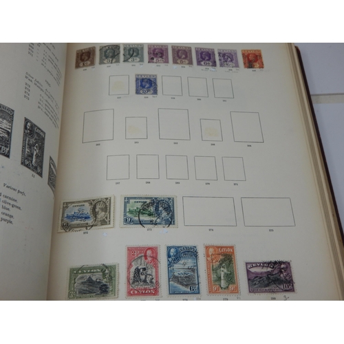 1P - The New Imperial Postage Stamp Album with a selection of British Commonwealth stamps huge catalogue ... 