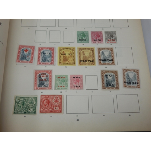 1P - The New Imperial Postage Stamp Album with a selection of British Commonwealth stamps huge catalogue ... 