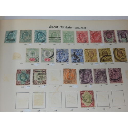 1P - The New Imperial Postage Stamp Album with a selection of British Commonwealth stamps huge catalogue ... 