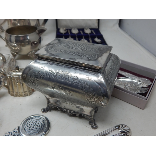 250A - A Quantity of Silver Plated Wares