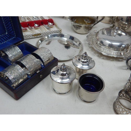 250A - A Quantity of Silver Plated Wares