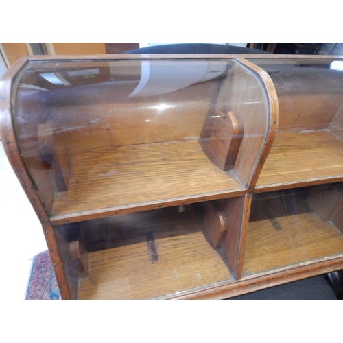 250B - 1930's Wooden Shop Display Unit. Measures 64cm wide x 38cm high