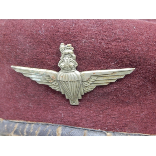 284 - WWII Parachute Regiment Beret marked 