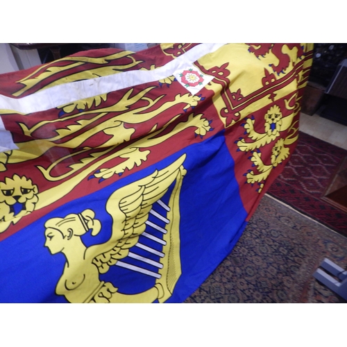 300E - Huge Royal Standard Flag for HRH The Prince Edward. Measuring 270cm x 130cm approx