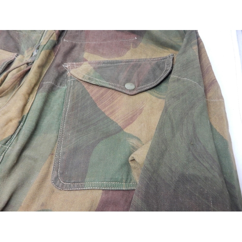 300F - WWII Pattern Half Zip Dennison Smock with Label.