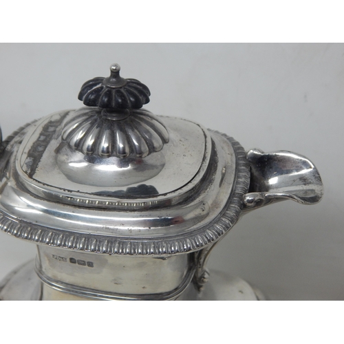 182 - Edwardian Silver Hot Water Pot: Hallmarked Sheffield 1906 by James Dixon & Sons: Weight 590g