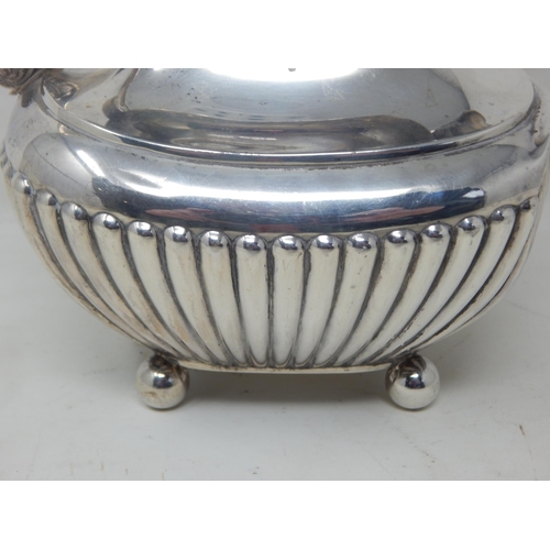 182 - Edwardian Silver Hot Water Pot: Hallmarked Sheffield 1906 by James Dixon & Sons: Weight 590g