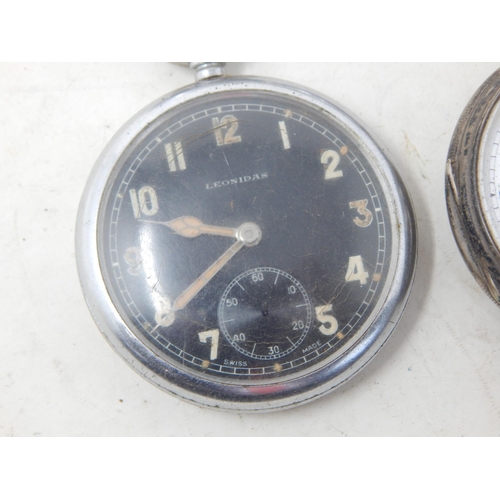 194 - A Group of Pocket Watches Including a Hallmarked Silver Example together with a Vintage Silver Wrist... 