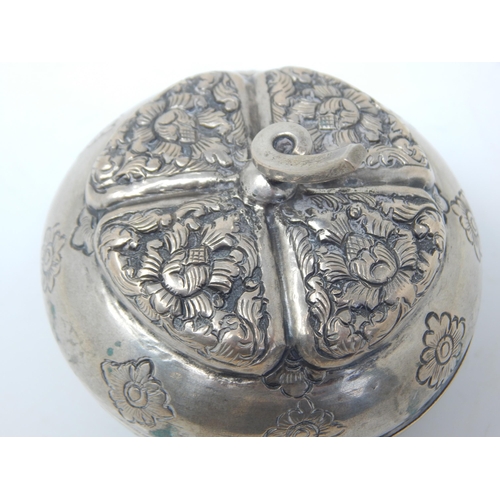 199E - Cambodian 800 Standard Silver Spice Pot