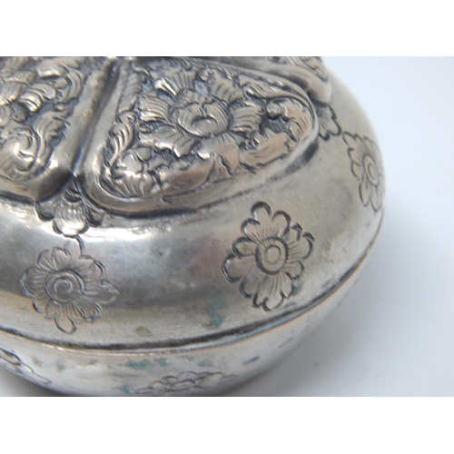 199E - Cambodian 800 Standard Silver Spice Pot