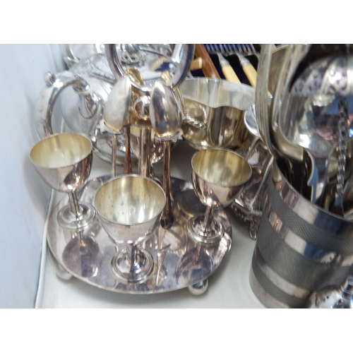 192 - A Large Quantity of Victorian & Later Silver Plated Wares (lot)