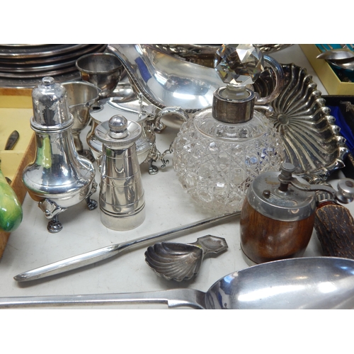 199H - A Large Quantity of Silver Plated Wares.