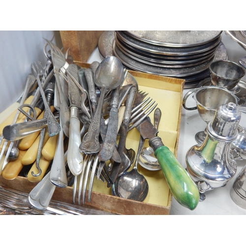 199H - A Large Quantity of Silver Plated Wares.