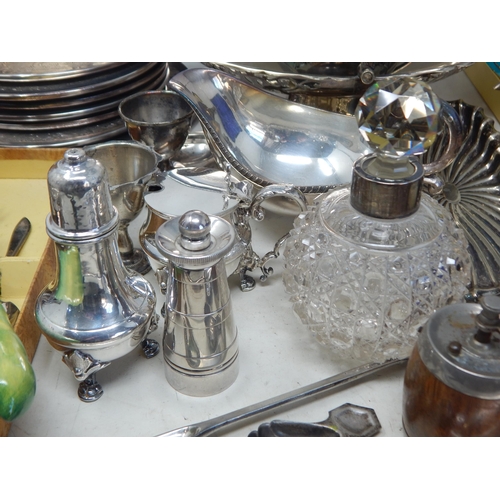 199H - A Large Quantity of Silver Plated Wares.