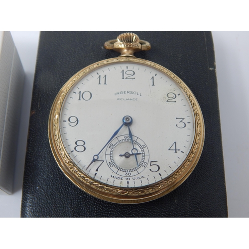 101X - A Quantity of Hallmarked Silver Jewellery together with a Gold Plated Pocket Watch & Two Wristwatche... 