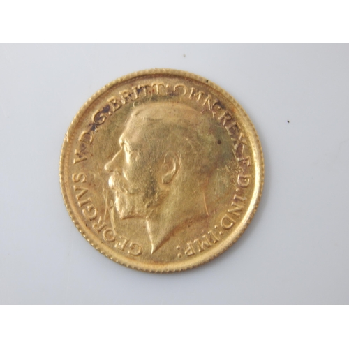 35J - KGV 1913 Gold Half Sovereign