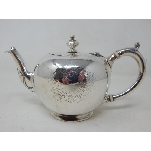 207 - Victorian Silver Saffron Pot Hallmarked London 1852 by John Figg: Weight 234g