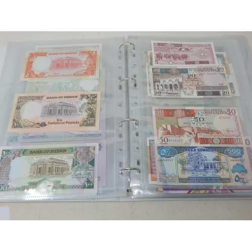 6 - Collection of Banknotes in collectors album