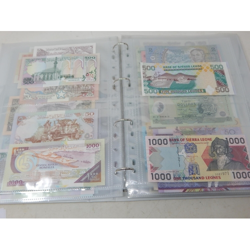 6 - Collection of Banknotes in collectors album