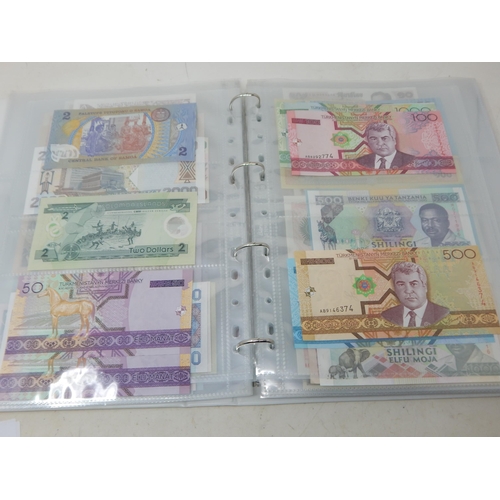 6 - Collection of Banknotes in collectors album