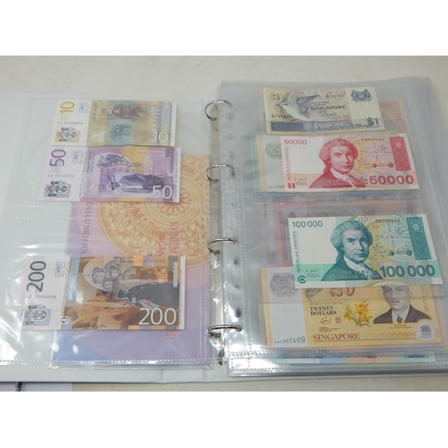 6 - Collection of Banknotes in collectors album