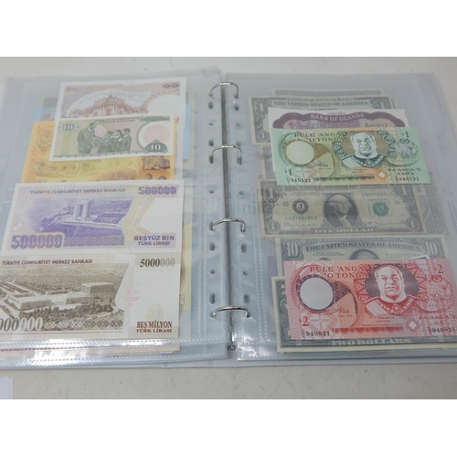 6 - Collection of Banknotes in collectors album