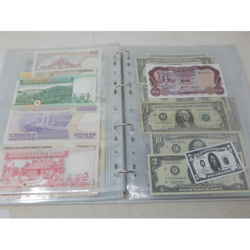 6 - Collection of Banknotes in collectors album