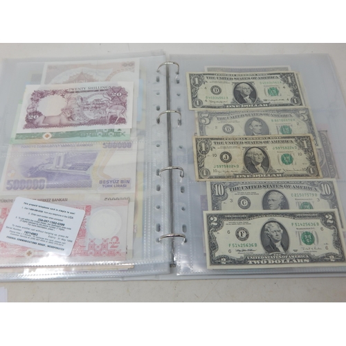 6 - Collection of Banknotes in collectors album