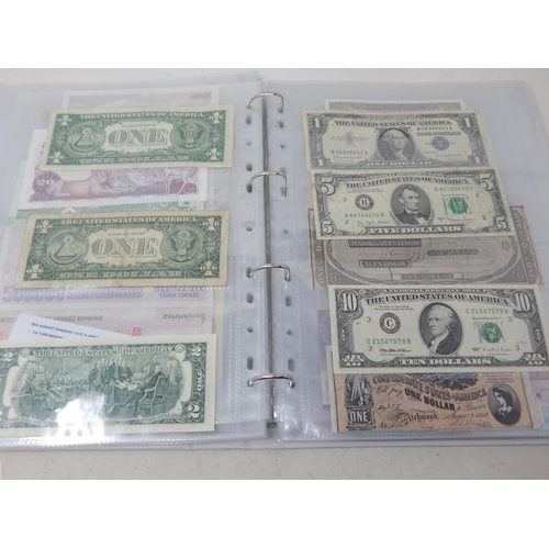 6 - Collection of Banknotes in collectors album