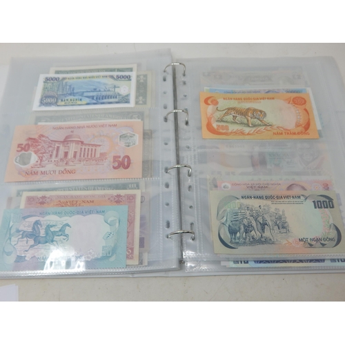 6 - Collection of Banknotes in collectors album