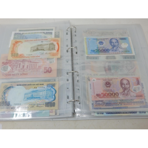 6 - Collection of Banknotes in collectors album