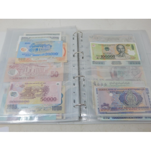 6 - Collection of Banknotes in collectors album