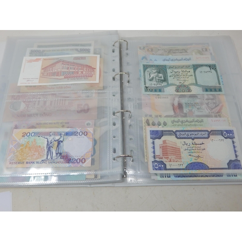 6 - Collection of Banknotes in collectors album