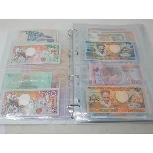 6 - Collection of Banknotes in collectors album