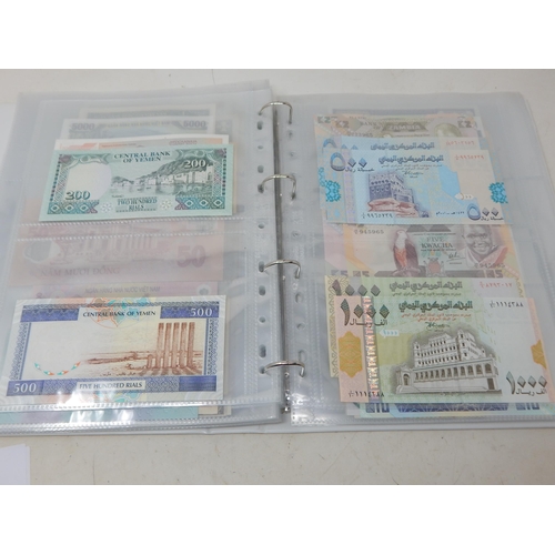 6 - Collection of Banknotes in collectors album