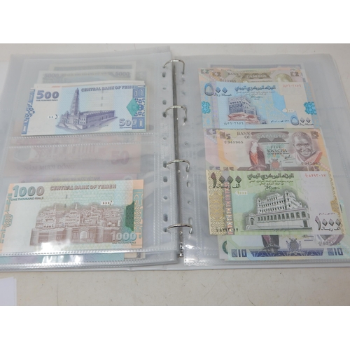 6 - Collection of Banknotes in collectors album