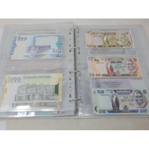 6 - Collection of Banknotes in collectors album