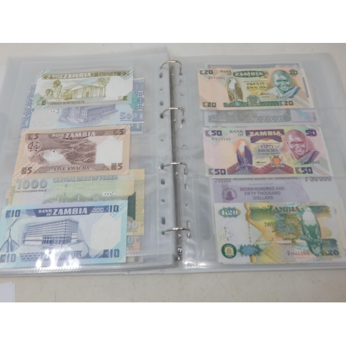 6 - Collection of Banknotes in collectors album