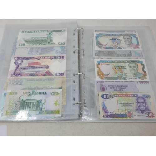 6 - Collection of Banknotes in collectors album