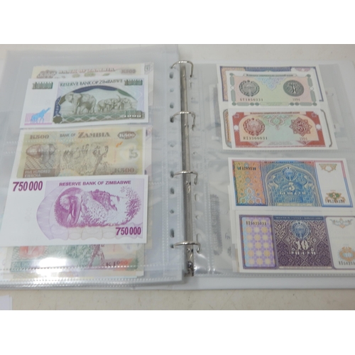 6 - Collection of Banknotes in collectors album